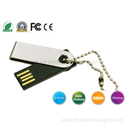 Aluminum Shell Mini USB Memory Stick